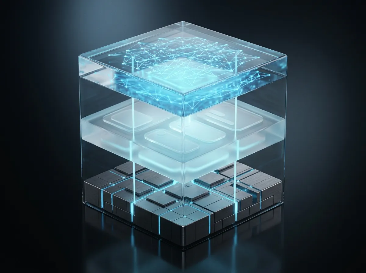Glass structure with intelligence built in from the foundation, by Ciphers Lab