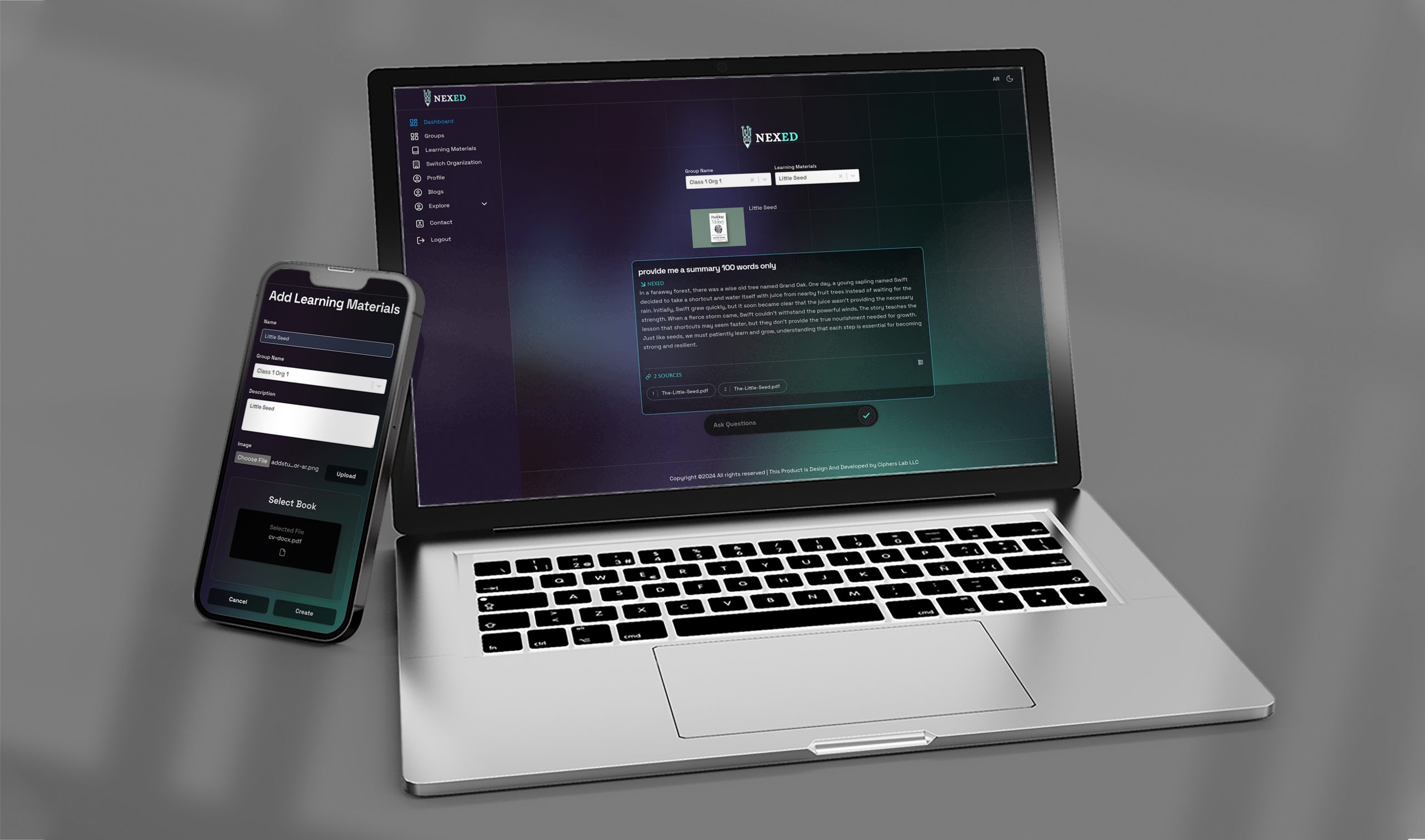 The Nexed — case study by Ciphers Lab