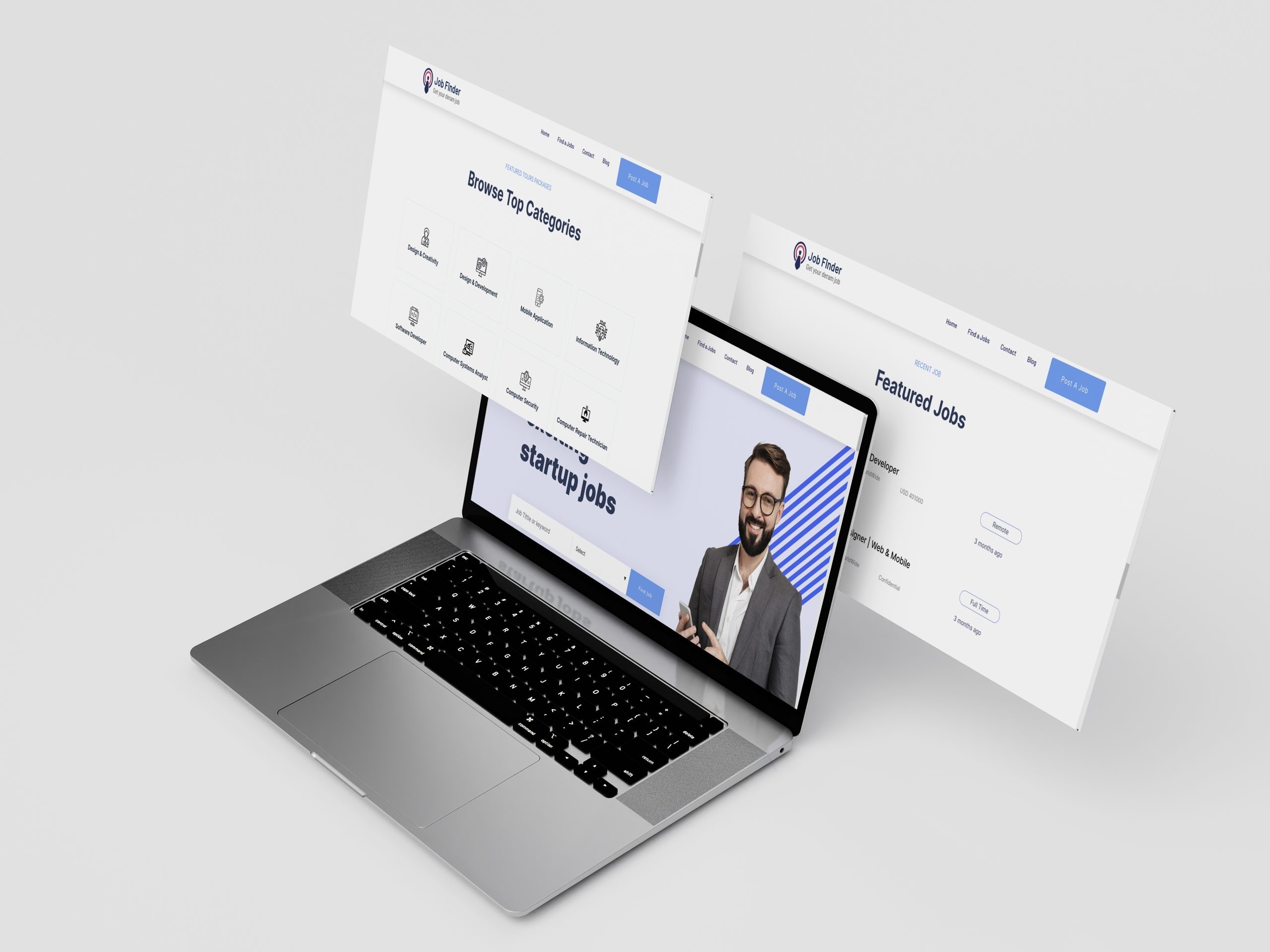 Job Finder — case study by Ciphers Lab