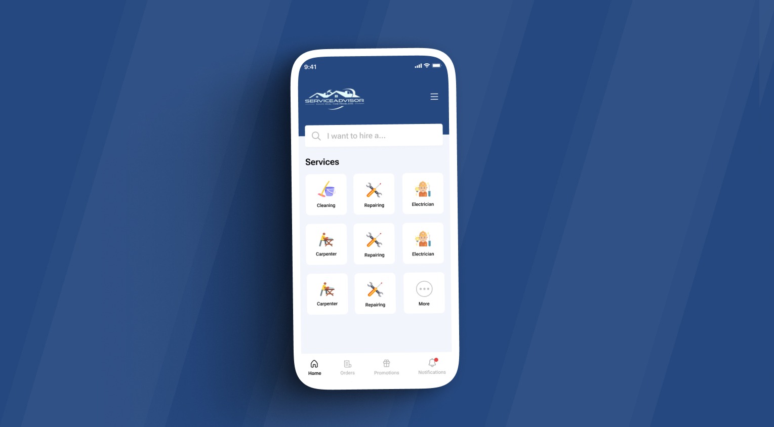 Service Advisor — product designed and built by Ciphers Lab